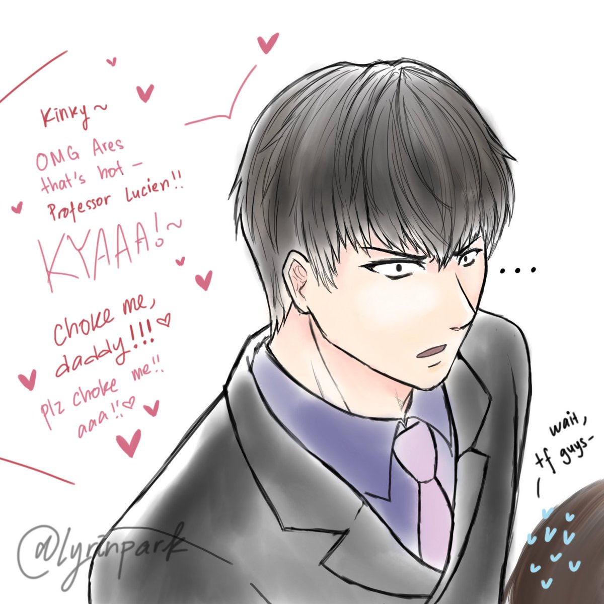 Me: *Summoning the thirsty Lucien stans to come*
#mrlovememes #mrlovemobile #mrlovequeenschoicefanart #mrlovequeenschoice #mrlovedreamdate #mlqclucien #xumo #恋与制作人 #恋とプロデューサーevolxlove #许墨 #シモン #illustration #digitalart #digitalillustration