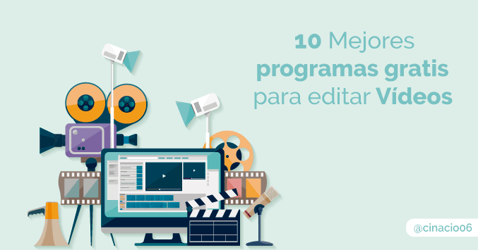 cinacio06's tweet photo. ⚡ Programas gratuitos para editar vídeos que quizás no conozcas https://t.co/8tOtSU6xVZ #CommunityManager #videomarketing https://t.co/yrFr8kNJul