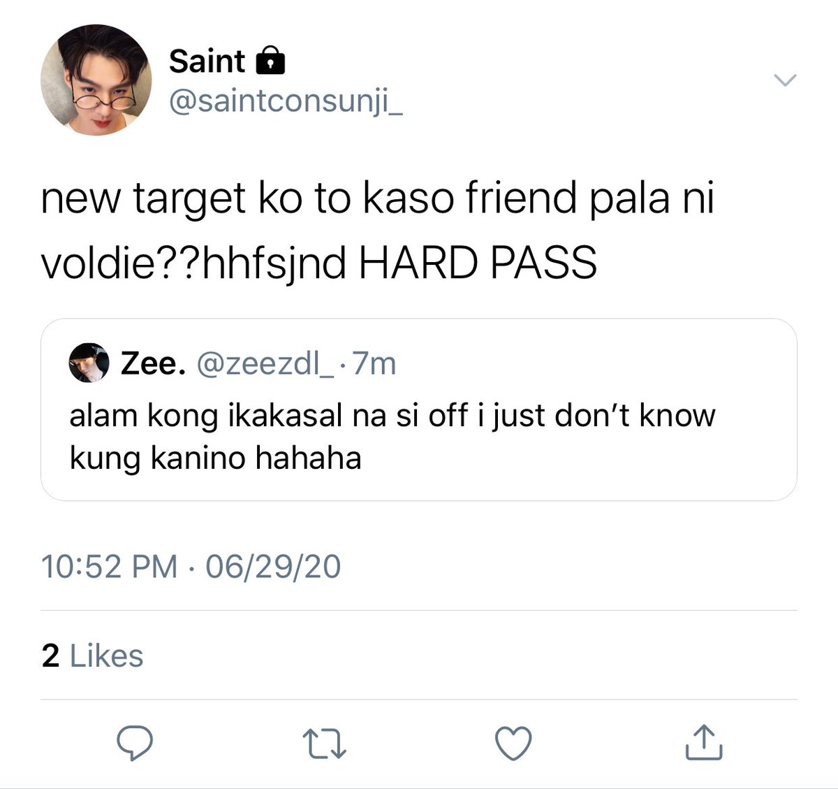 038. hard pass SANA KAYANIN MO SAINT