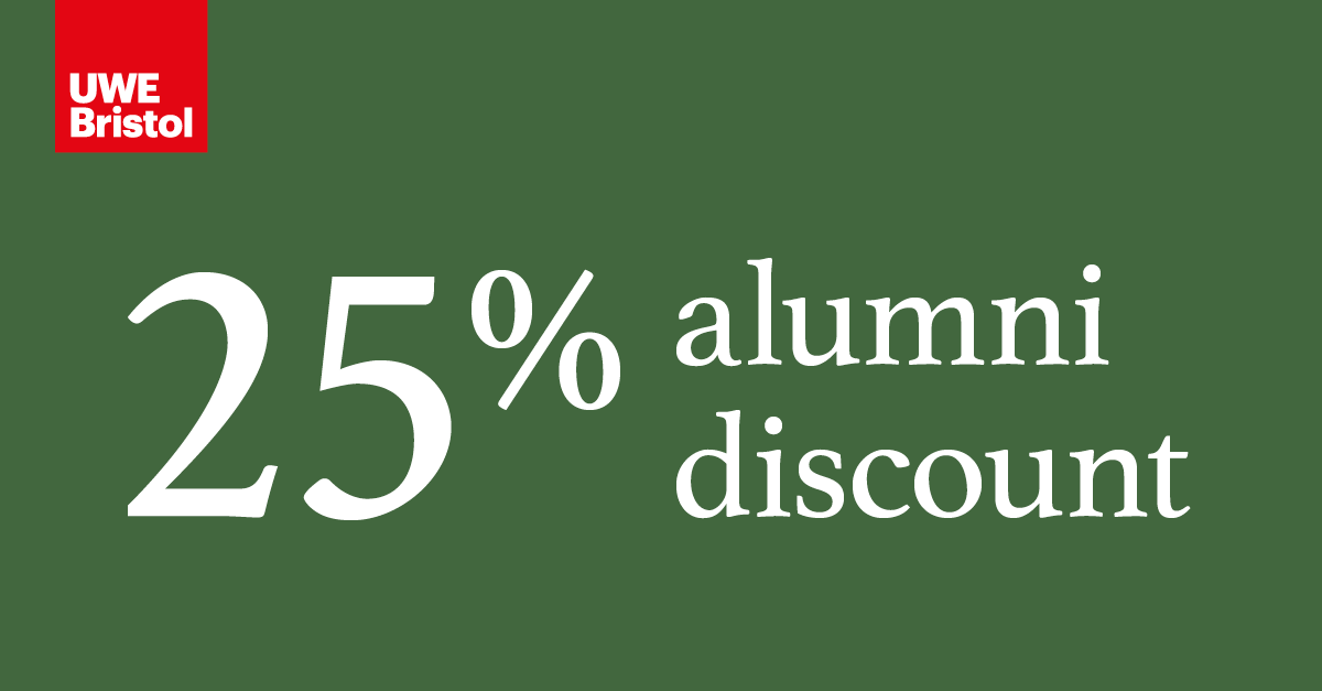 UWEBristol's tweet photo. 📢 | Are you a UWE Bristol graduate interested in studying a master's degree with us?
We're now offering 25% tuition fee discount on all full-time and part-time taught postgraduate courses.
Find out more ➡️ https://t.co/YZXGjLKz5Z
#Nowispossible https://t.co/0xwXKPqIth