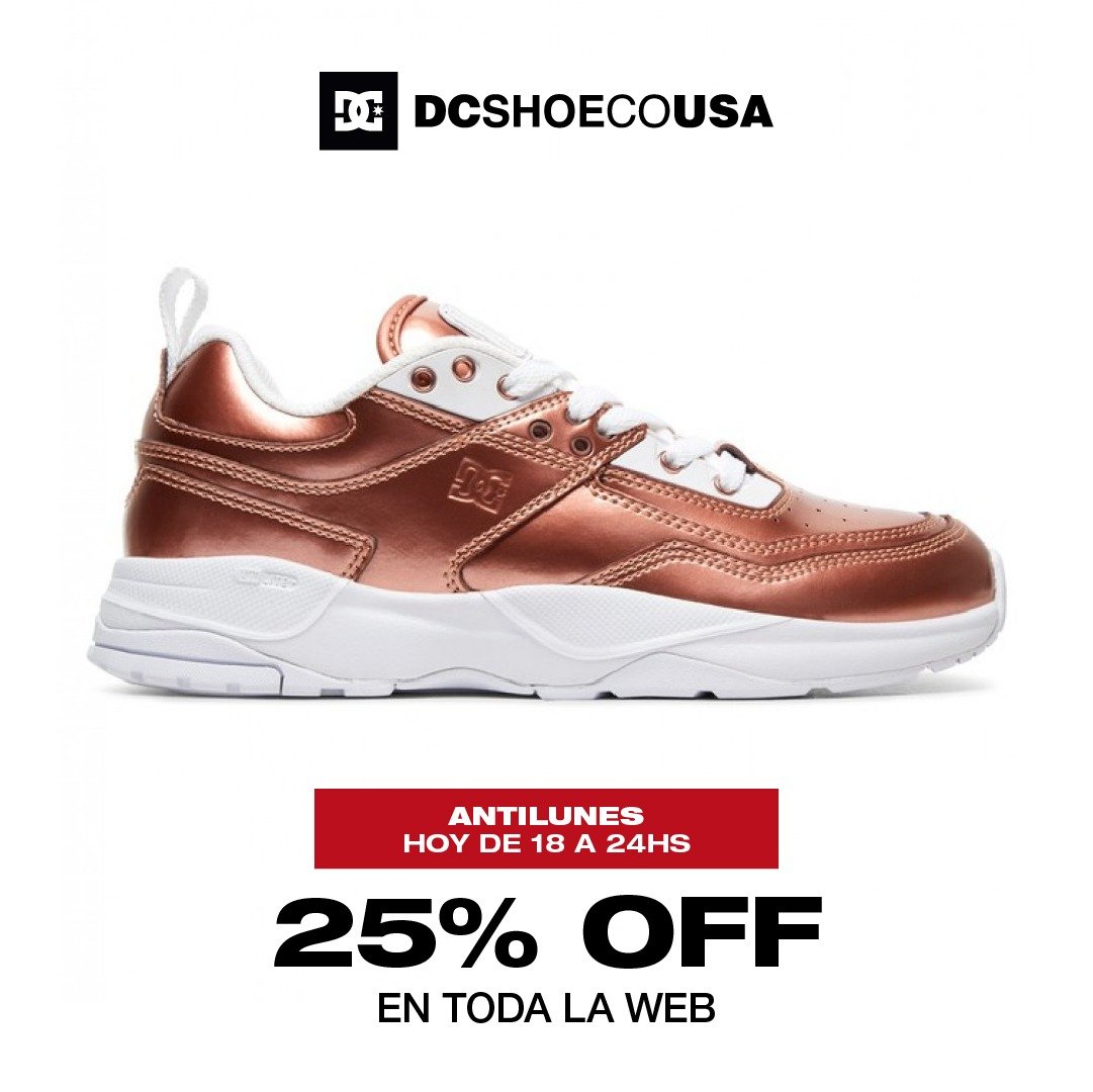 Hoy ANTI LUNES de 18 a 24hs. 25% OFF en toda la web en indumentaria urbana, calzado, accesorios y nuevas colecciones!!!🔥💣 👟👕👖🎒 Promo no acumulable con otras promociones. No incluye SNOW.
👉 dcshoes.com.ar