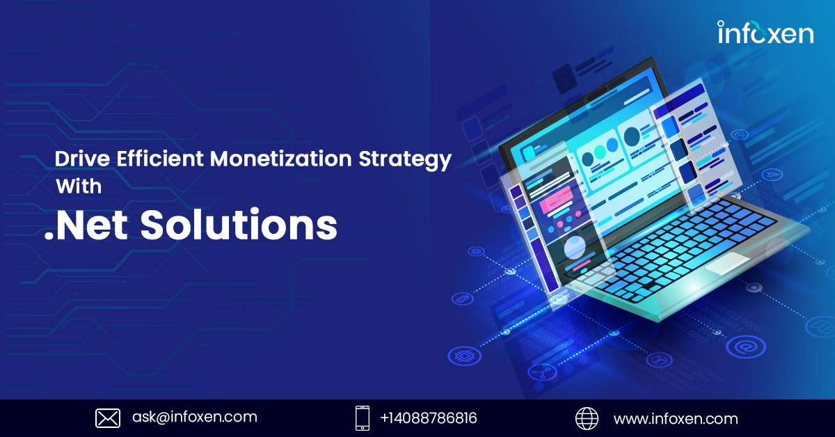 InfoxenTech's tweet image. Willing to ensure new business heights? Industry expert .Net developers at Infoxen can develop a range of business solutions to effectively and efficiently drive monetization strategy. #DotNetDevelopmentCompany #DotnetDevelopment #DotNetDevelopers #Technology #Infoxen