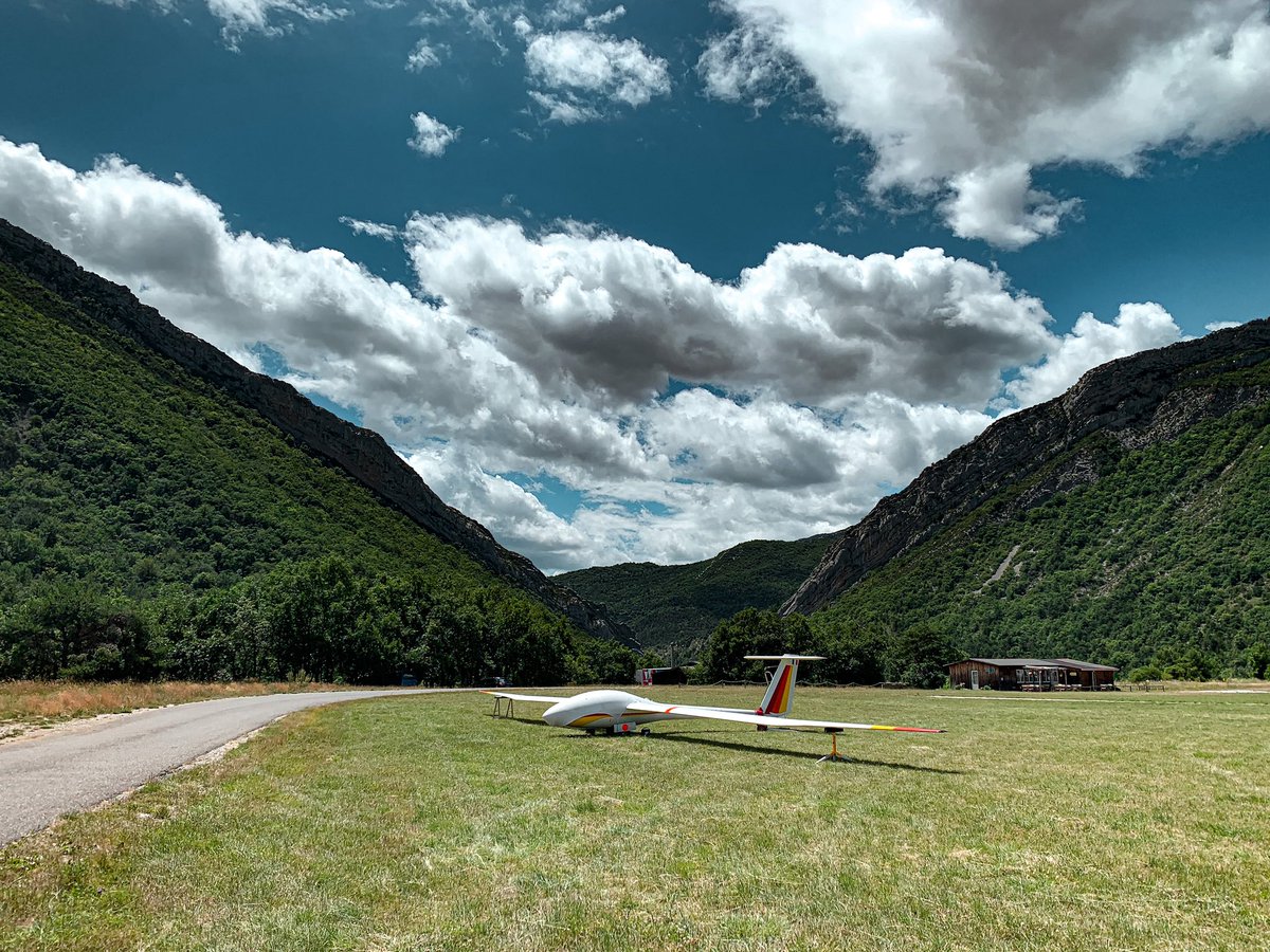 landed @ l'aerodrome de serres (LFTM)
