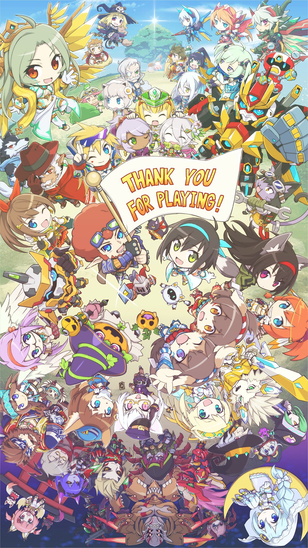 Atg でがらし キャライラストを担当していたオオカミ姫 本日6 30でサービス終了になります 5年半の間 老若男女 獣人からメカまで 色んなキャラをたくさん描かせて頂きました ありがとうございました オオカミ姫