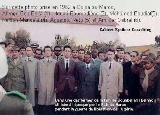Le premier president algérien : Ben Bella ainsi que Bouteflika sont originaires du Maroc. Mohamed Boudiaf était surtout reconnaissant envers le Maroc comme Ferhat Abbas pour l'aide qu’apporta le Maroc au resistants algériens contre le colonisateur français.