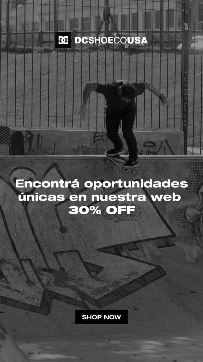 Ingresá en dcshoes.com.ar y conseguí los mejores productos al mejor precio!👏