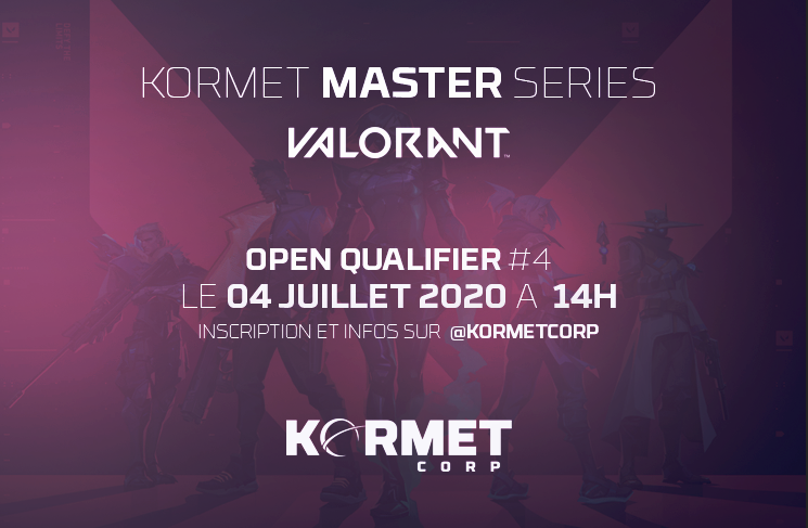 KormetCorp's tweet photo. L'heure du dernier #OpenQualifier arrive à grand pas !

L'ultime de chance de se qualifier pour la finale de ce #KormetMaster sur #Valorant c'est ce Samedi à 14h.

A la clé, la finale et les 500€ de Cashprize

Inscription : https://t.co/OUVVJeTpPH

 Prêt à relever le défi ? https://t.co/yFoRQyqbMx