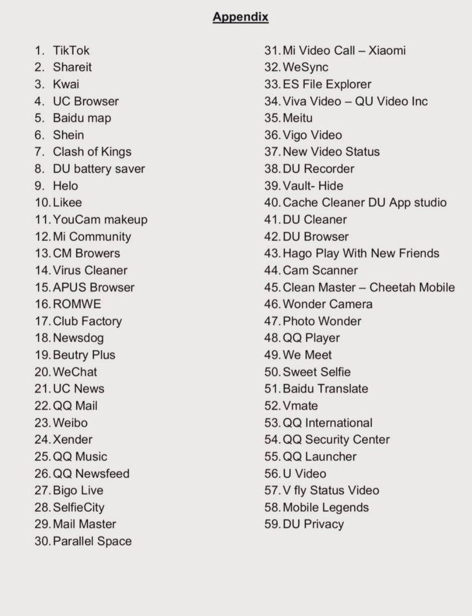 YashKul205's tweet photo. Ministry of Information Technology India have banned 59 chinese apps including tik tok. #BoycottChineseApp https://t.co/pREWrEyWNp