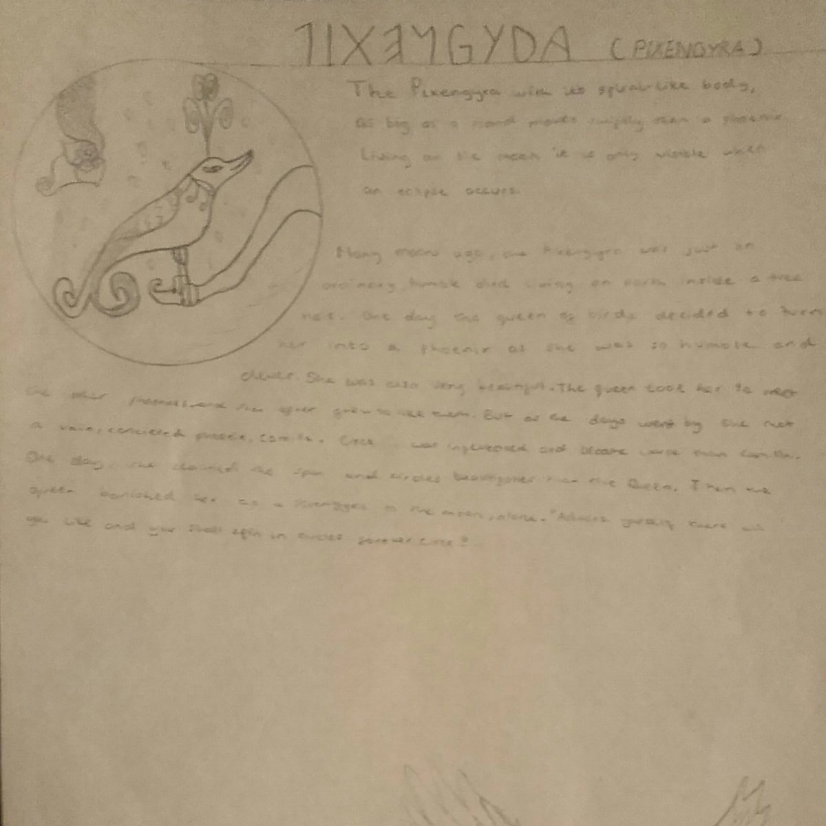 As a part of Mythical Creature project, @Year7Ricards students got inspirations from Medieval Bestiaries. Please don't forget to upload it if you haven't submitted it yet. We are going  to make the Ricards Bestiary with your own creatures!
