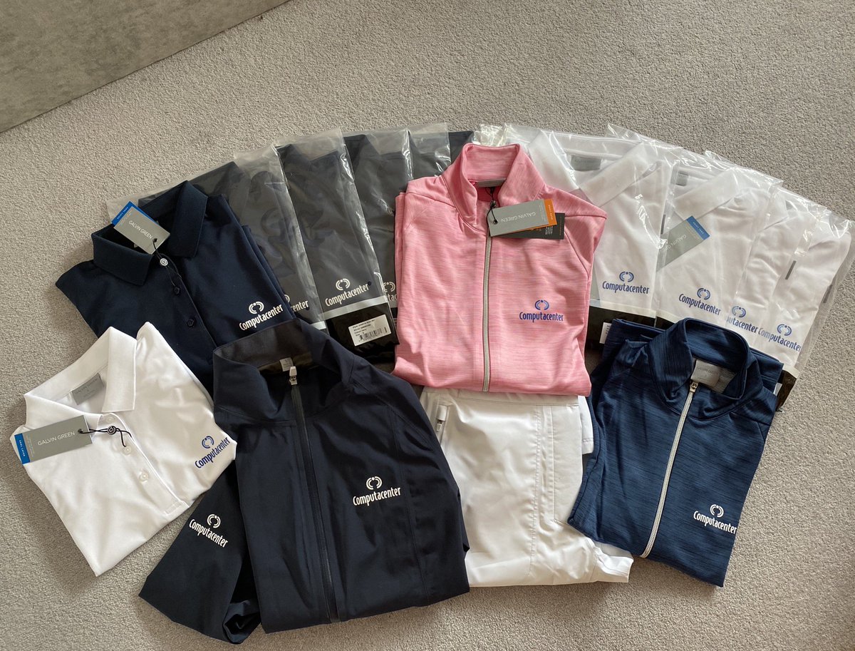 Massive thank you to @ComputacenterUK @neilhall75 @kstav5 for supplying me with clothing for the remaining events on the @RoseLadiesGolf. So grateful for the support and excited to wear them @Bucksgolfclub on Thursday! #roseladiesseries #golfisback #raiseyourgame