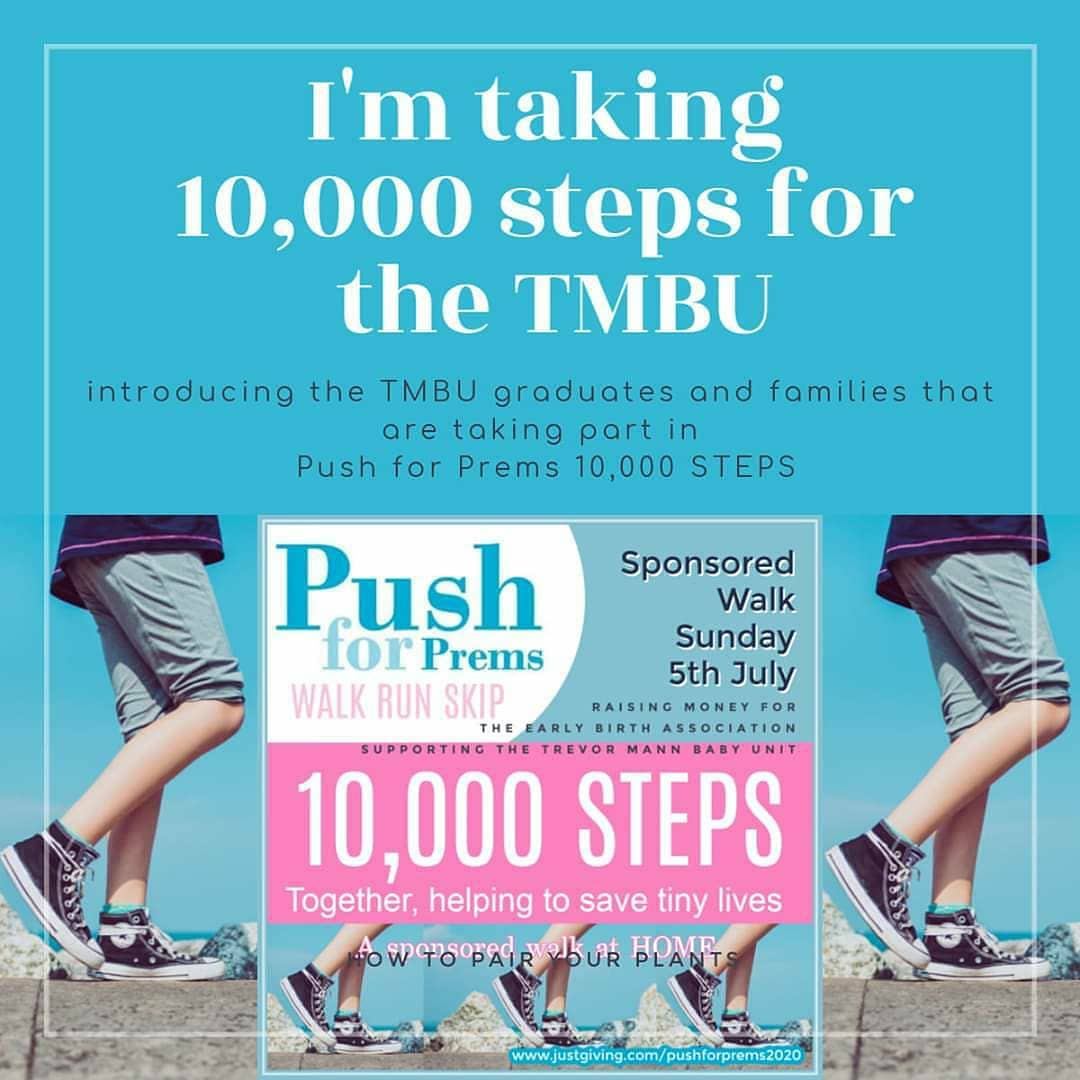 PushForPrems's tweet photo. Push for Prems 10,000 steps this weekend. Please DONATE and help save tiny lives #brighton #hove #trevormannbabyunit #prematurebaby #prembaby  https://t.co/kZDnpD0AnB https://t.co/tmLWLIVJLg