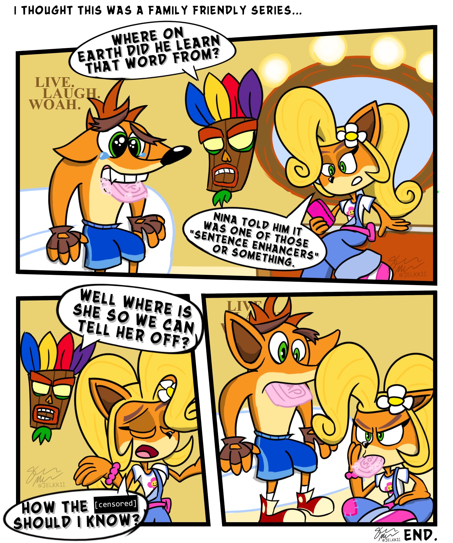 Fake Crash on X: Also idk if this is a hot take but I don't mind Crash  Bandicoot talking in comics Like, you're not hearing anything and you can  make up any