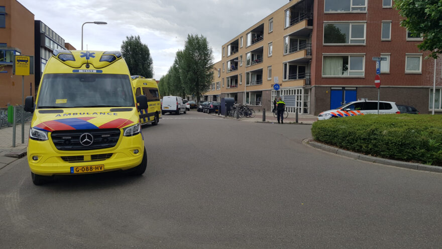 Traumahelikopter ingezet voor incident in flatwoning Ouverturelaan Gouda -..