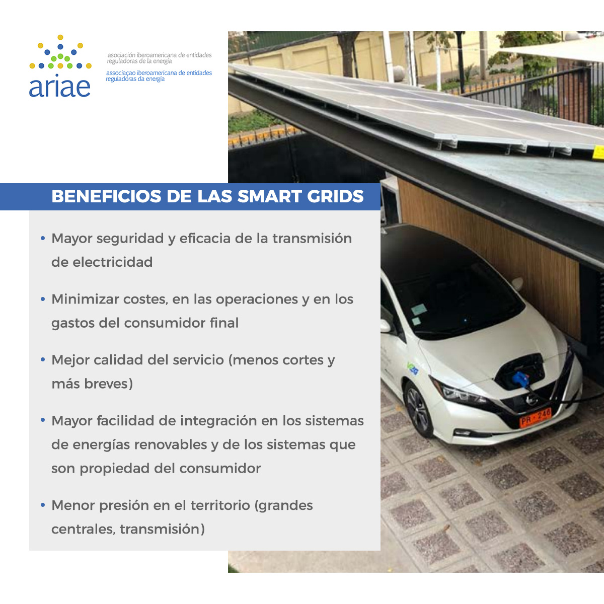 ARIAEorg's tweet photo. ¿Cuáles son los principales beneficios de las #SmartGrids o Redes Eléctricas Inteligentes? Las Smart Grids ofrecen múltiples beneficios para el consumidor y el medio ambiente. Te compartimos algunos de los más destacados.

#Descarbonización #CambioClimático #TransiciónEnergética https://t.co/ANqPWGkfKU