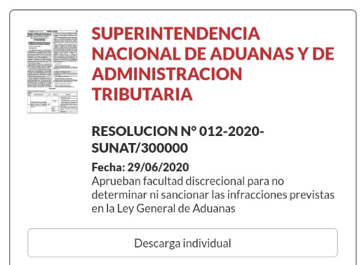 Sunat On Twitter Resolución Aprueba La Facultad Discrecional De No