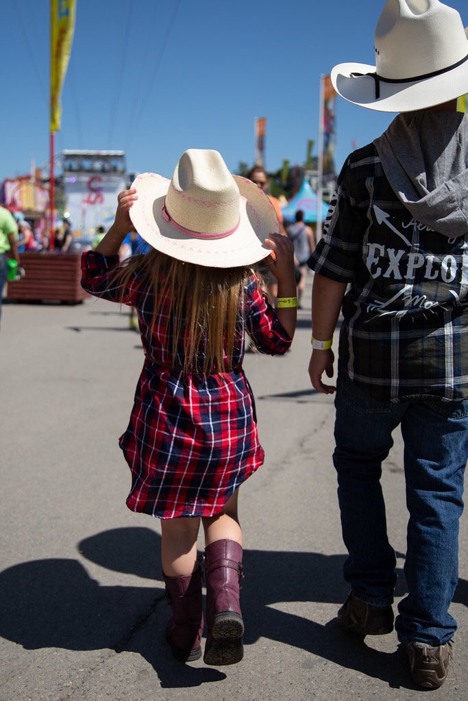 calgarystampede's tweet photo. Happy Monday, everyone! We encourage you to keep the spirit alive by wearing your western wear during #Stampede2020. 

Be sure to tag us and share what you and your co-workers, family and friends are up too. https://t.co/SRRZbXQwif