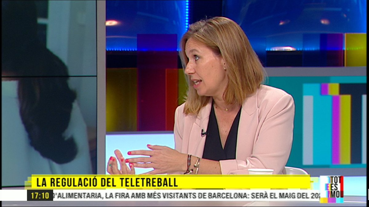 💻 Amb la <a href="/sheilaalen/">Sheila</a> repassem els punts clau de l'avantprojecte de llei del teletreball, i en parlem amb <a href="/CristinaTorreL/">Cristina Torre</a>, secretària d'acció sindical de <a href="/ccoocatalunya/">CCOO de Catalunya</a>, i <a href="/e_delaCampa/">Elena de la Campa</a>, directora de relacions laborals de <a href="/pimec/">Pimec</a>
#TotEsMouTV3 
📺 <a href="/tv3cat/">TV3 és ara @Som3Cat</a> 
▶ ccma.cat/tv3/alacarta/t…