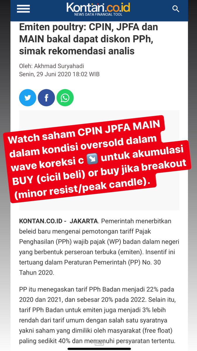 andri_zakarias's tweet photo. WEEK STORY!
Technical Analysis
#ctasaham
#chartctasaham
#saham
#IDX
#yuknabungsaham
#yuktradingsaham
#belajarsaham
#belajarsahamindonesia
#newnormal
#tradingfromhome
#tradingsaham
#happycuanberjamaah
#analisateknikal
#poultry
#properti
#kontannews
#commodity
#forex https://t.co/1OxErpPyxn