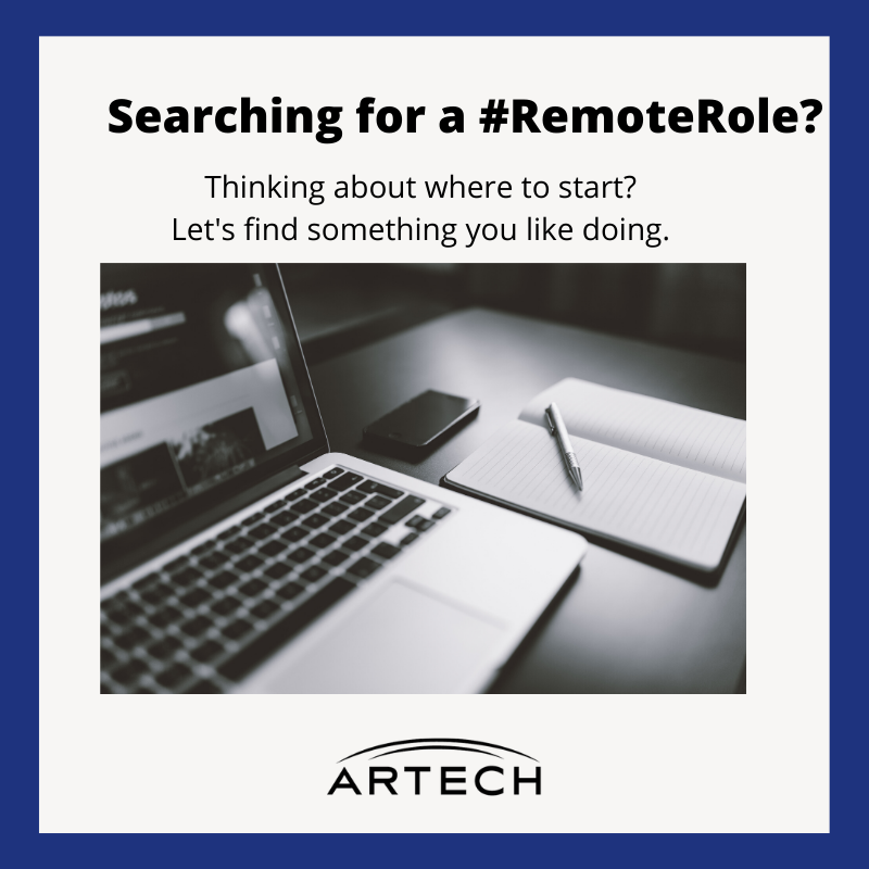 Let's get started with Artech for a new remote job? Head over to our website ow.ly/BqOm50z6LZp and search from new job orders.

Like, comment and share!

#WorkFromHome #NowHiring #RemoteRole #jobopportunity #jobposting #jobopenings