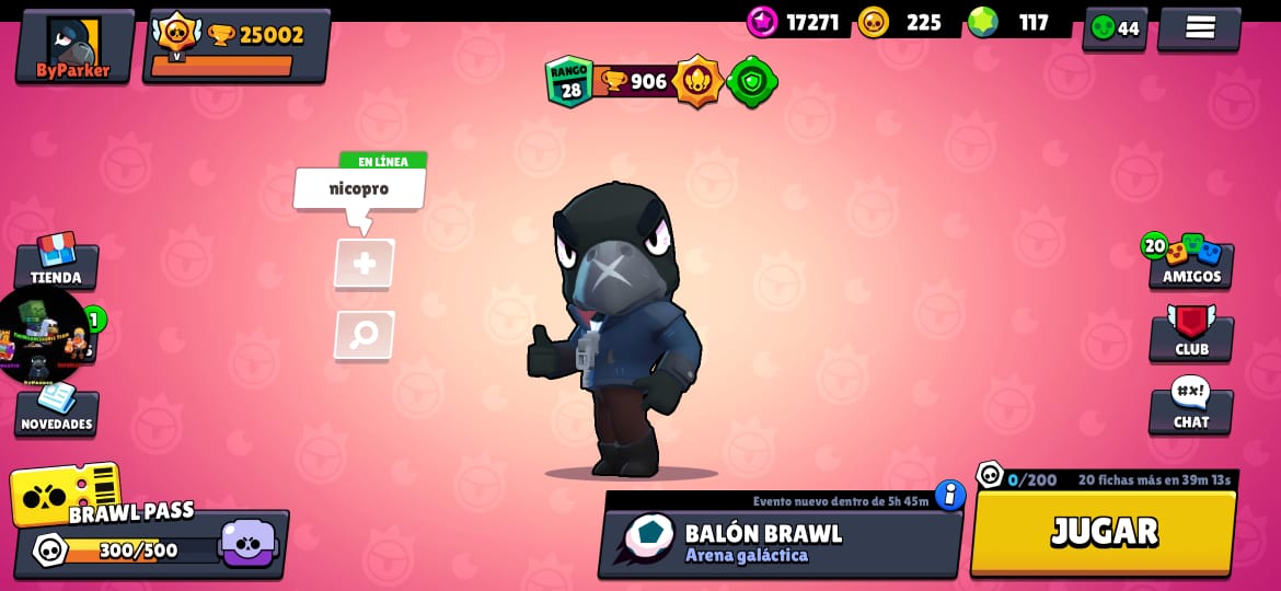 Hoy queremos felicitar a nuestro buen amigo <a href="/ByParkerBS/">Damian Martinez Prado</a> por haber llegado ayer a las 25k.
Sigue esforzándote así, pequeño, que a todos en el equipo nos llenas de orgullo. 💜
¡Felicidades!
#SaquenAByParkerYMetanADamian
#DemuestrenSkill
#AlwaysFriends