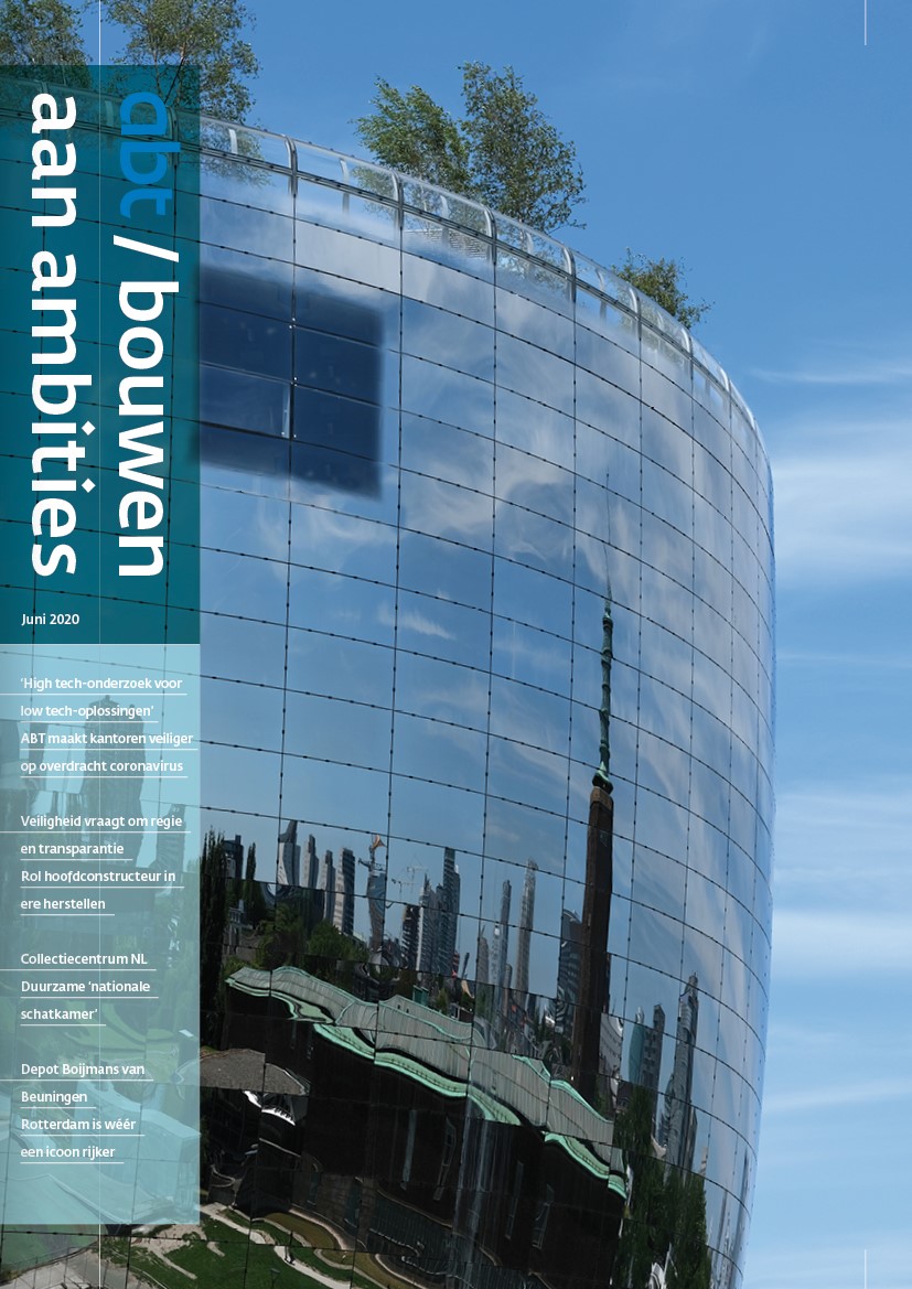 ABTbv's tweet photo. Met gepaste trots weer een prachtig magazine aan de wereld gepresenteerd vandaag! Op de cover 'shinet' kunstdepot @boijmans van Beuningen. ABT adviseerde over de gevel; hoe maak je het coole ontwerp van @MVRDV #maakbaar en #haalbaar?  https://t.co/xMx41r1a2F https://t.co/ZvnffXTTSw