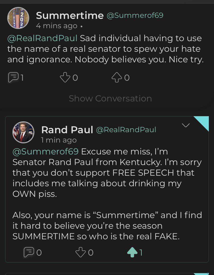 Making more friends on the  @parler_app 