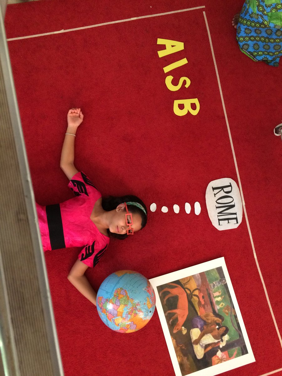 2seetheglobe's tweet photo. Creating a stop-motion film to honor the departing school director. Students created storyboards showing her many jobs around the world, created vignettes for each, then used a student actor &amp; stop-motion app to bring it to life. #artsintegration #stopmotion #istopmotion https://t.co/WPZ7Apv6AP