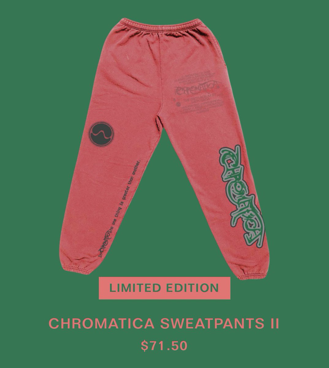 Chromatica sweatpants