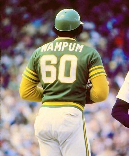 Mike Petriello on X: I vaguely remembered that Dick Allen ended his career  with the A's. I absolutely did not know he wore wampum on his jersey or  wore a helmet in