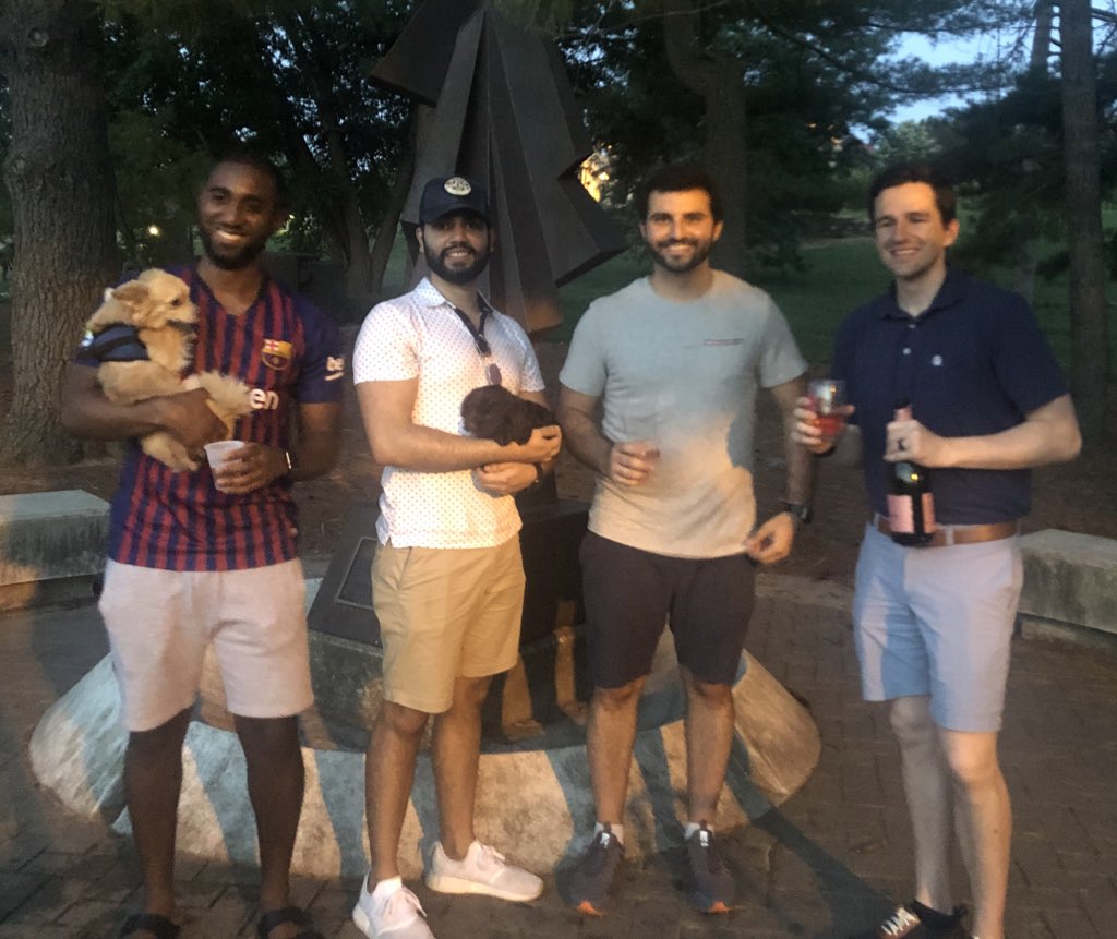 Nimrod Barashi, M.D. (@uro_barashimd) on Twitter photo Officially PGY-2s <a href="/WashU_Uro/">WashU Medicine Division of Urology</a>! Looking forward to the next four years alongside my 3 brothers <a href="/NickPickersgill/">Nick Pickersgill, MD</a> <a href="/docamclaugh/">Andrew McLaughlin</a> and Hassan Alkazemi Officially PGY-2s <a href="/WashU_Uro/">WashU Medicine Division of Urology</a>! Looking forward to the next four years alongside my 3 brothers <a href="/NickPickersgill/">Nick Pickersgill, MD</a> <a href="/docamclaugh/">Andrew McLaughlin</a> and Hassan Alkazemi