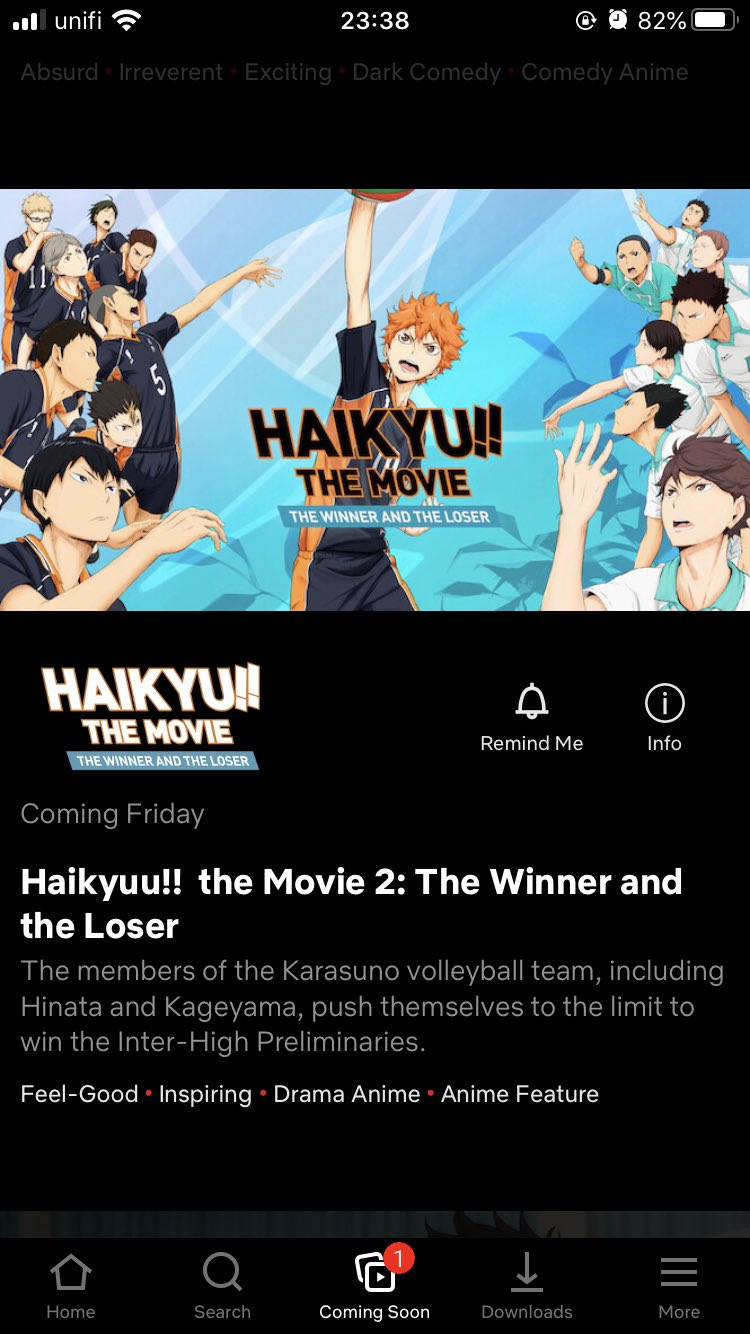 taylor still⁷ on X: HAIKYUU MOVIES ON NETFLIX THIS FRIDAY. i can watch it  legally now 😭😭😭😭😭😭😭😭😭😭😭😭  / X