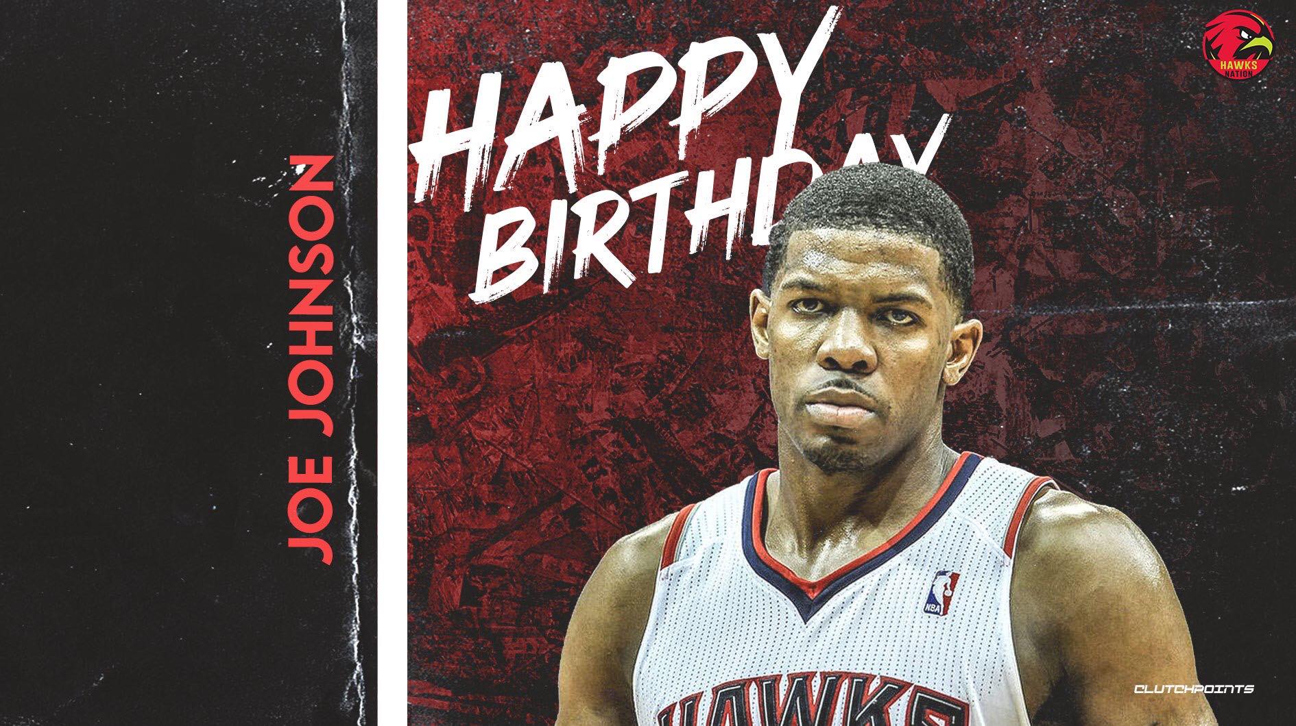 Join Hawks Nation in wishing 7x All-Star, Joe Johnson, a happy 39th birthday!  