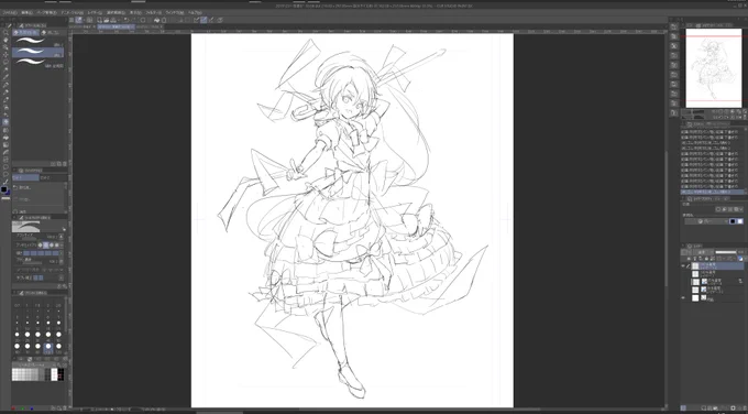 サキちゃんさんはやぱりイケメンなんだよなあ…。(多分まだクリンナップまでガンガン弄る…) 