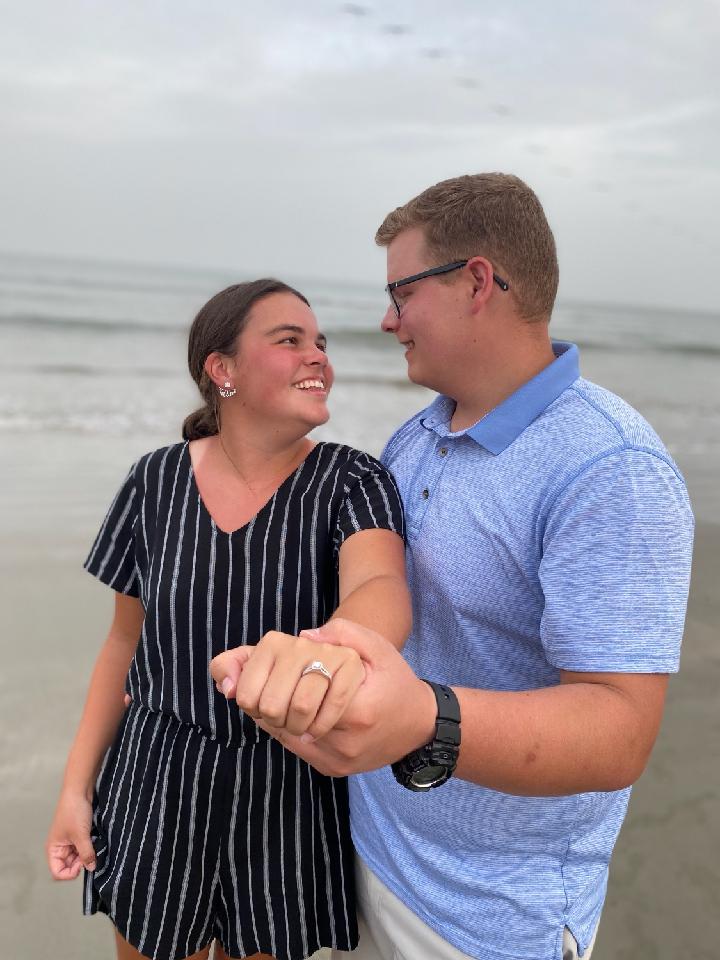 gbball_wv's tweet photo. A huge congratulations to the smiling assassin on her recent engagement! We are so happy for you Megan and wish you all the happiness in this next chapter of your life 💙💍👰 https://t.co/5QGvLt4mb5