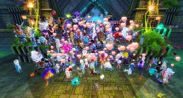 GeeksTwin's tweet photo. The end of day of the pride march on NA server.

Takes to all that came and had a good time.

Twin Geeks will having a big Show on July 4th. 6CST. Come listen in at 
https://t.co/9tIxa1oyei

@GamerGivingBack 
@GuildWars2 
@Yailith1337 
#PRIDE2020 https://t.co/laHhkyQzUX