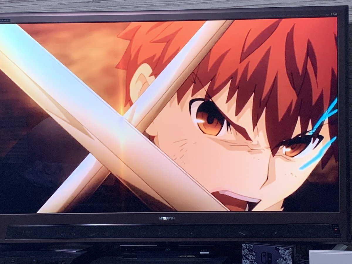 とし Fate Stay Night Unlimited Blade Works 見終わった Snよりスッキリした終わり方だけどセイバーの最後はやっぱり切ないな セイバーとアサシン ギルと士郎の戦い熱かった ランサーめっちゃいいやつだった やっぱ一番好きなのはアーチャーだな