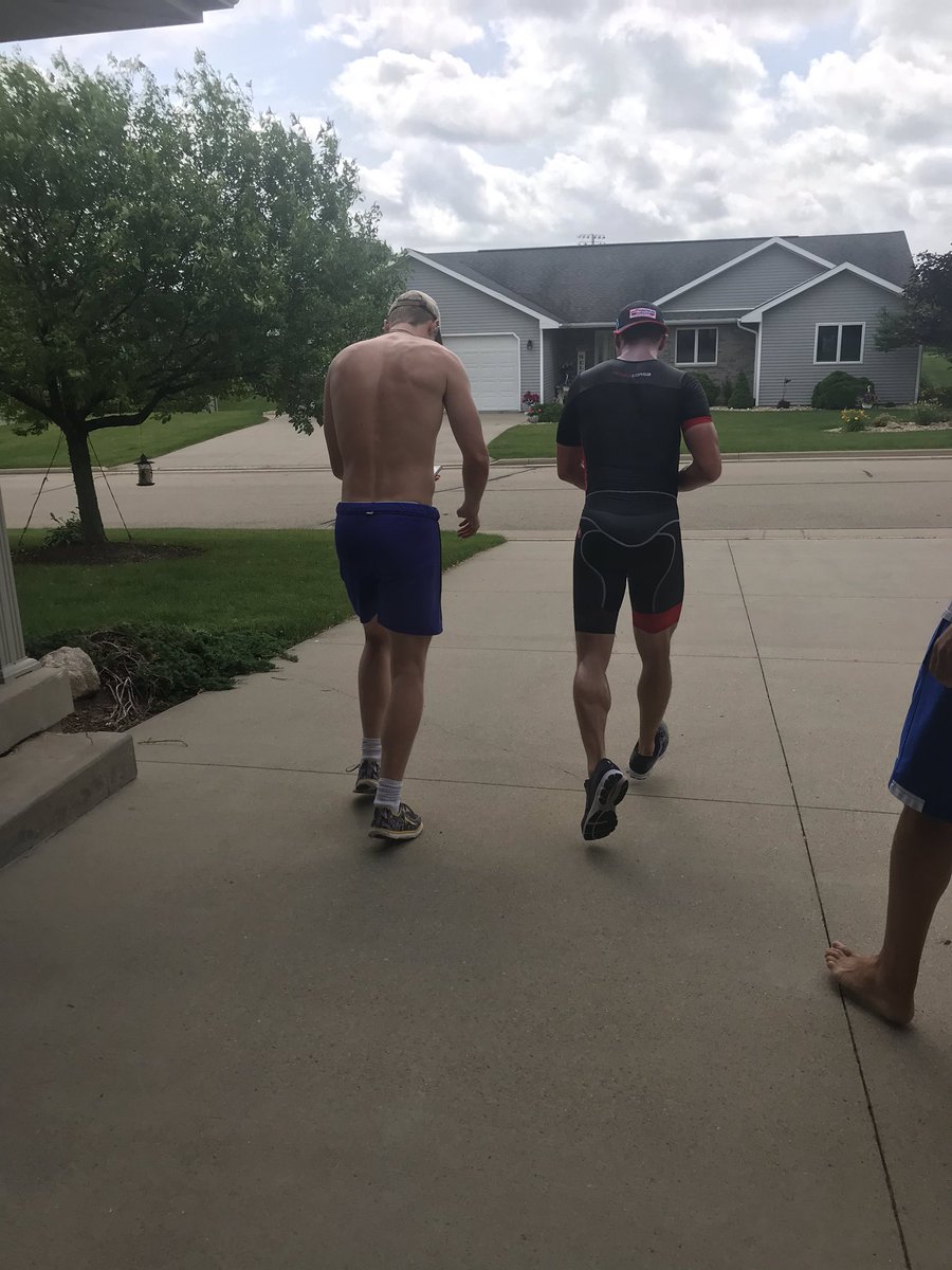 RethabileRieger's tweet photo. Made it in on the bike! Out on the river walk now for the first mile of the half marathon. Tough bike, and itโs hot so goal is to finish! #ryan70point3 #IronMan #triathlon #swimbikerun https://t.co/rJIM1T6gCc