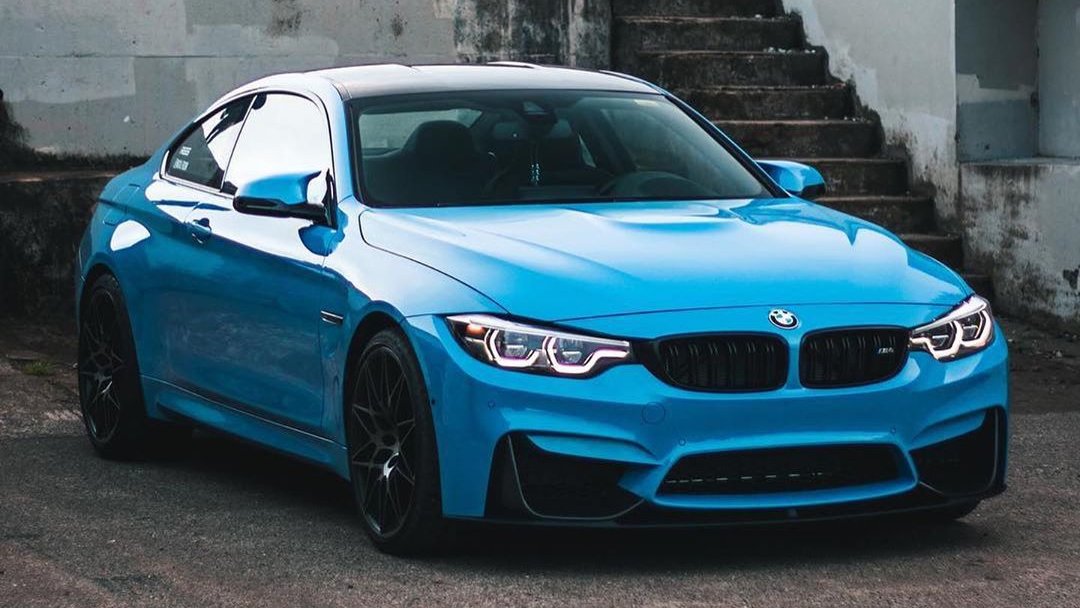 Bmw Uk The Bmw M4 Competition Coupe In Yas Marina Blue Metallic Captured By Nicksbankrpt
