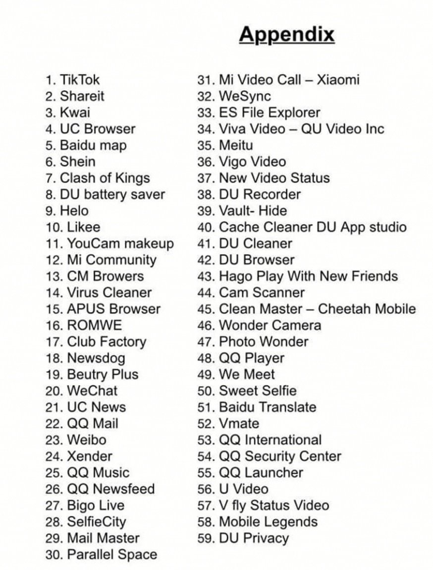 Epostz1's tweet photo. Govt of India bans 59 Chinese apps including Tik Tok.
#TikTok https://t.co/Iy5fqGvSyO