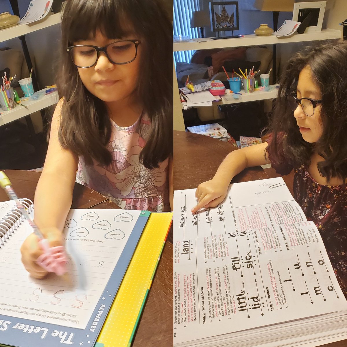 enuno82's tweet photo. Our daily routine, writing, phonics, math and reading. @HumbleISD_WHE @kindermonks @kgerga https://t.co/FrRFRLQm5N