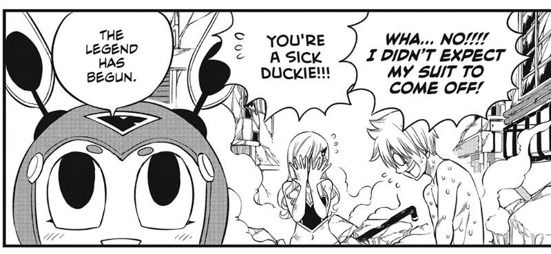 MafeBP22's tweet photo. #EdensZeroWeek. 

Day 7: Favorite Moment.

Arsenal's first entry into action.

Without a doubt, my favorite moment is Arsenal's first appearance. Its entry into action is epic and with a fun ending. https://t.co/IBnYzPjGQW