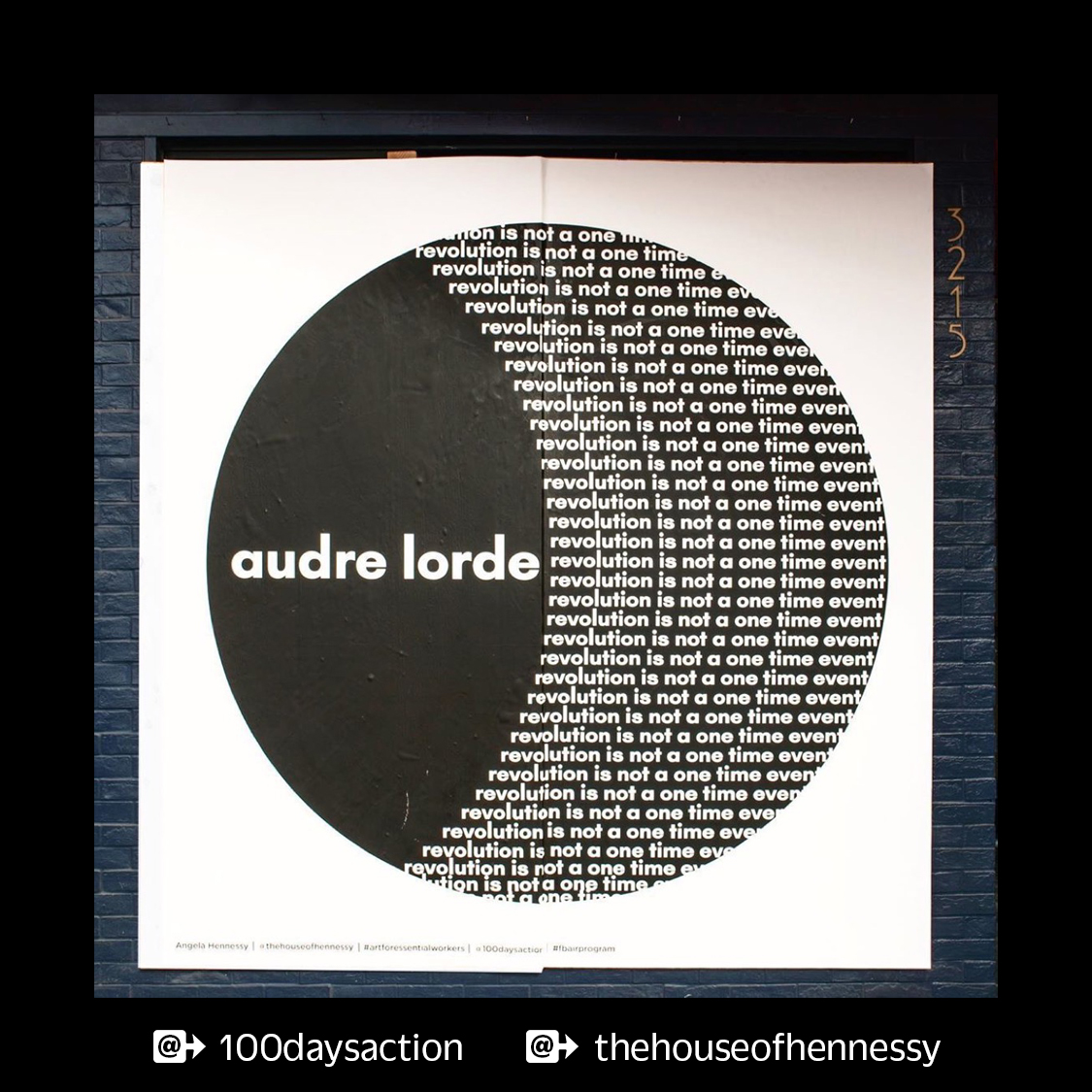 Lett_Arc's tweet image. IG repost from @100DaysAction. Angela Hennessy’s Art For Essential Workers spotlighting Audre Lorde, hosted at Outer Orbit SF. The piece is also part of Angela’s collaborative project @seeblackwomxn. #fbairprogram #seeblackwomxn #angelahennessy instagram.com/p/CBwo5_FhR9k/…