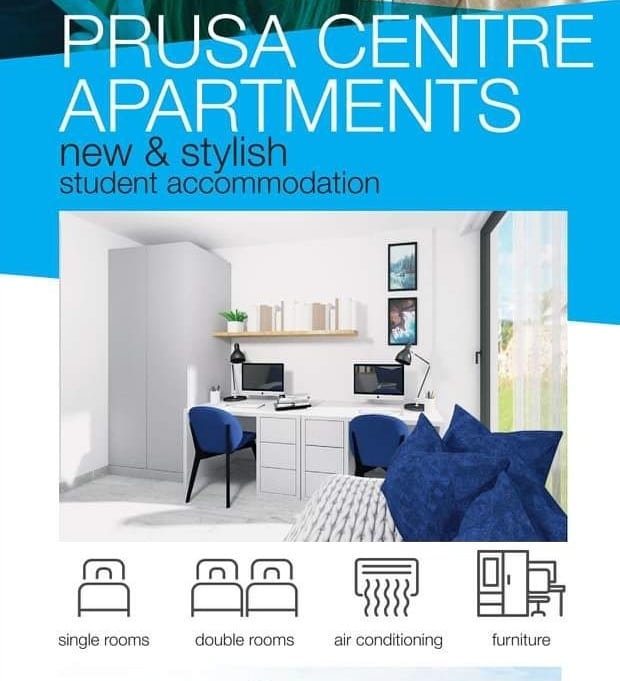 VPULublin's tweet photo. PRUSA CENTRE APARTMENTS
APARTMENT 21 m2 – rental fee per month 
1 person in an apartment - one single room with a kitchen and a bathroom - 400 Euro
2 people in an apartment - one double room with a kitchen and a bathroom - 200 Euro
accommodation@pol.edu.pl
+48817402504 https://t.co/VyjSHHPUvc