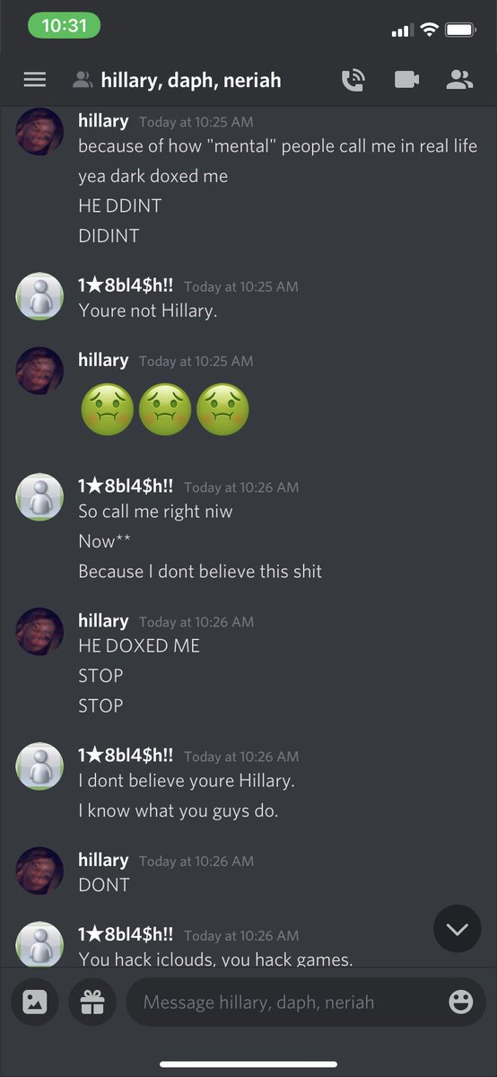 DarkkExploits's tweet image. @darkk_exploit is a racist and hacks people on discord trying to make them look bad, he hacks iclouds, snapchats, everything, guys get rid of him, hes racist too
*more screenshots in thread*
#msp #moviestarplanet #darkkexploit