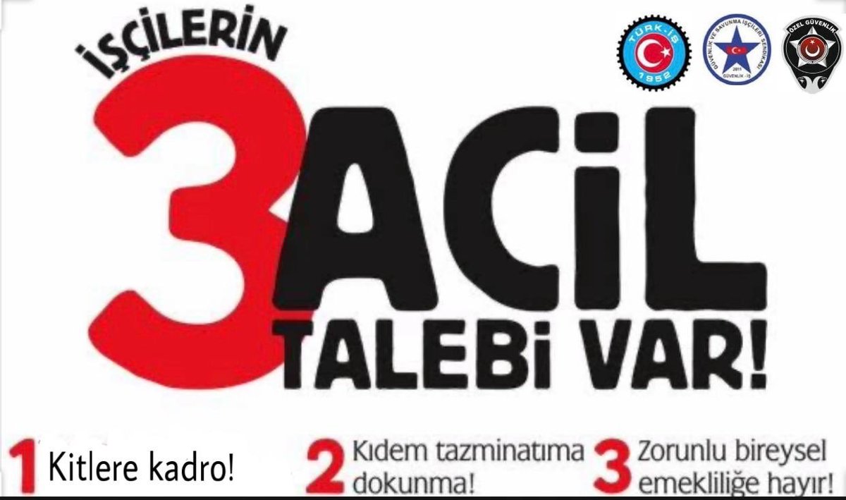 #KıdemeDokunma Geleceğimle oynama <a href="/HMBakanligi/">T.C. Hazine ve Maliye Bakanlığı</a> <a href="/ailevecalisma/">Cshabakanligi</a>