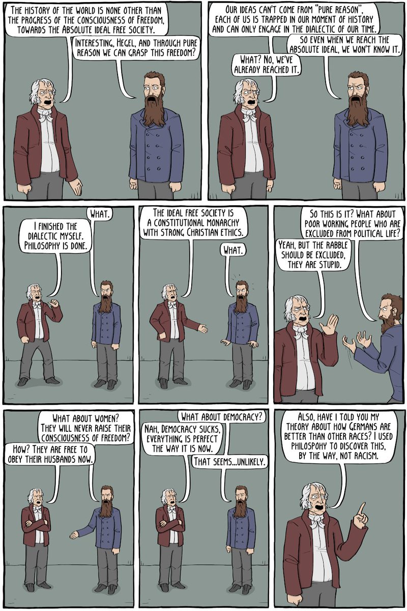 Hegel and the End of History - existentialcomics.com/comic/348