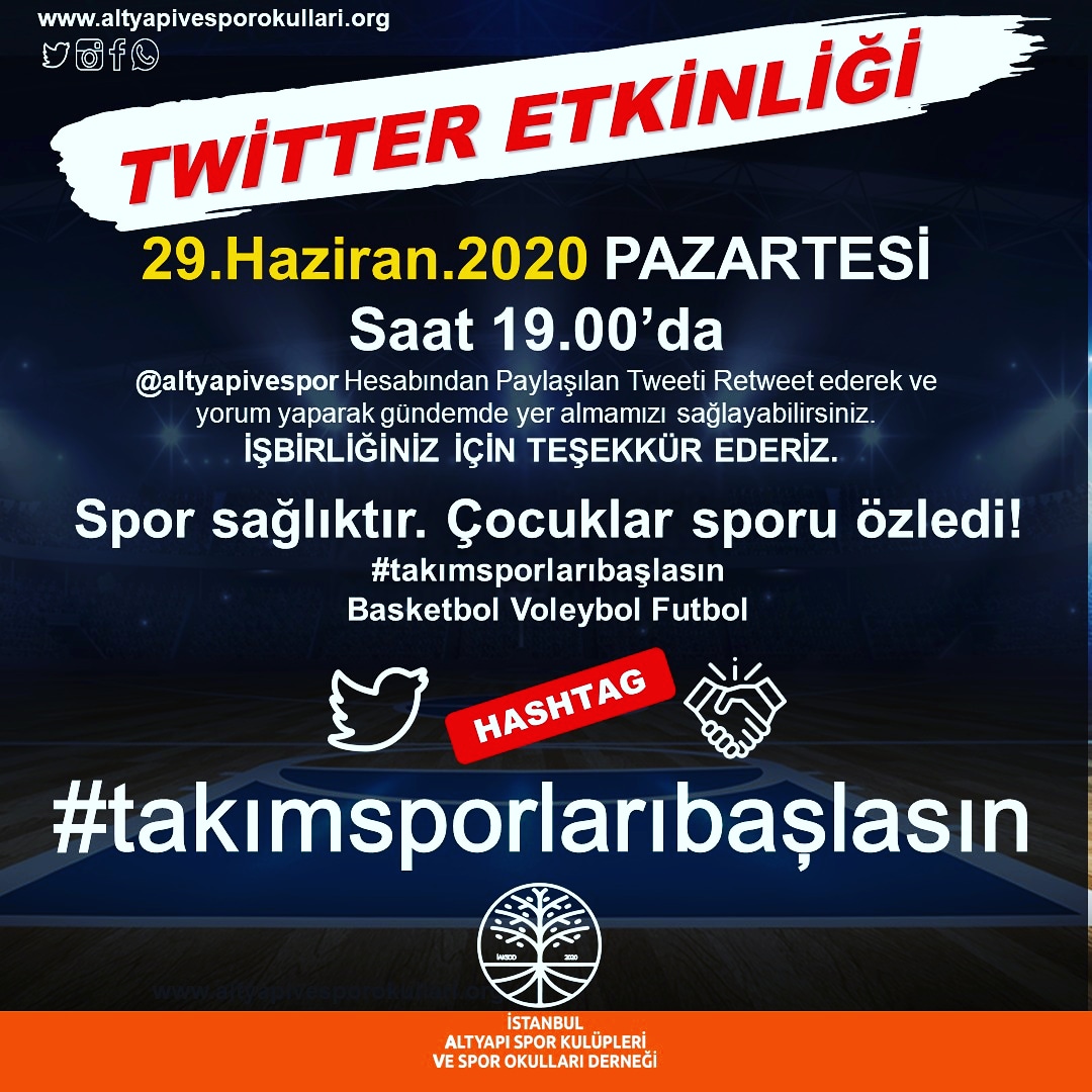 Serkancift's tweet photo. #takımsporlarıbaşlasın
@gencliksporbak @kasapoglu @saglikbakanligi @drfahrettinkoca @TBF @TVForgtr @TFF_Org https://t.co/eAWhnDy5LO