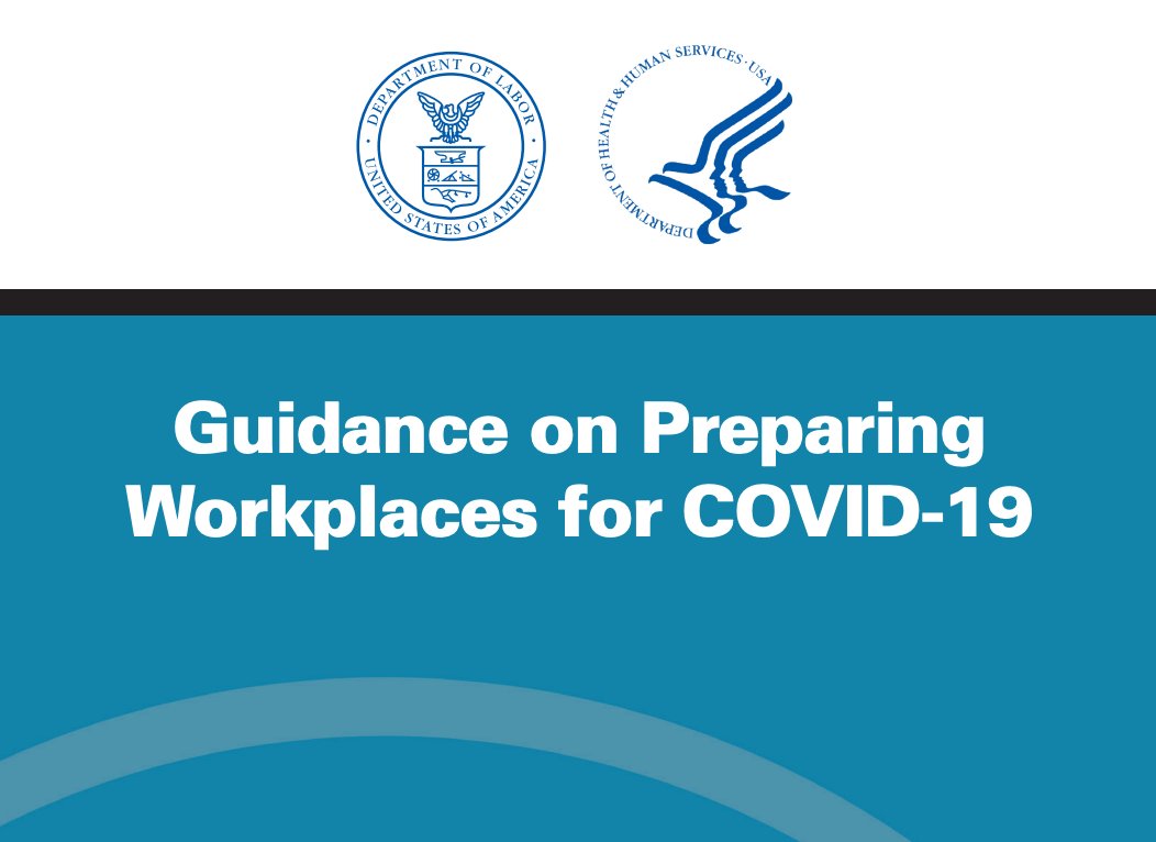 ReSolveOK's tweet photo. As businesses reopen, employers can take steps to reduce the risk of infection to workers and assist them during this transition. OSHA has created a guide for business reopening during COVID-19 pandemic.
https://t.co/nlLTSA2xxo

#infectionprevention #COVID19 #worksafe #resolveok https://t.co/0VAzKllCbi