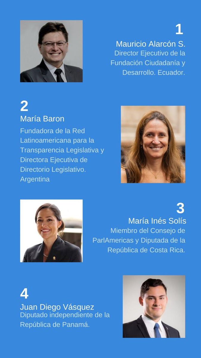 actapanama's tweet photo. Conoce a los conferencistas del Foro: Asamblea Nacional, Transparencia y Pandemia, que se va a realizar este viernes 3 de julio a las 10am.

Pueden registrarse gratuitamente en el siguiente link:
https://t.co/S29olzhzCC https://t.co/IFl2sJGe5k