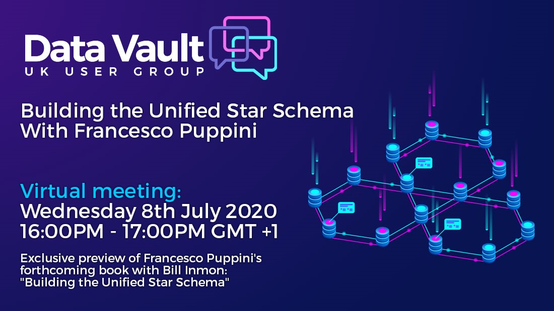 ExtendedDV's tweet image. You are building marts for your #DataVault using a #Kimball approach BUT...
Kimball&apos;s star schemas have a big limitation: he does not tell you what to do when a query involves multiple fact tables. Find out meetup.com/UK-Data-Vault-… 
#StarSchema 
#Inmon
#DataWarehouse 
#DataMart